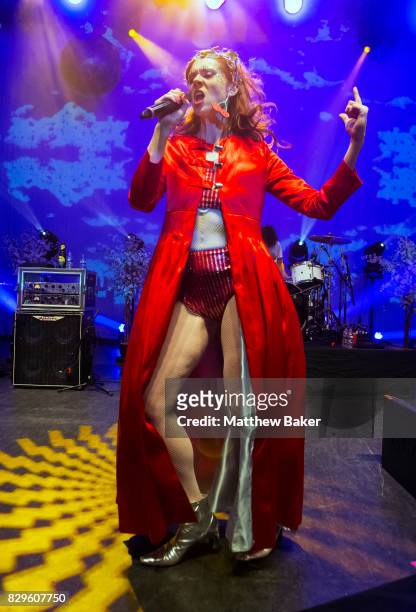 Kate Nash performs live on stage at O2 Shepherd's Bush Empire on August 10, 2017 in London, England.