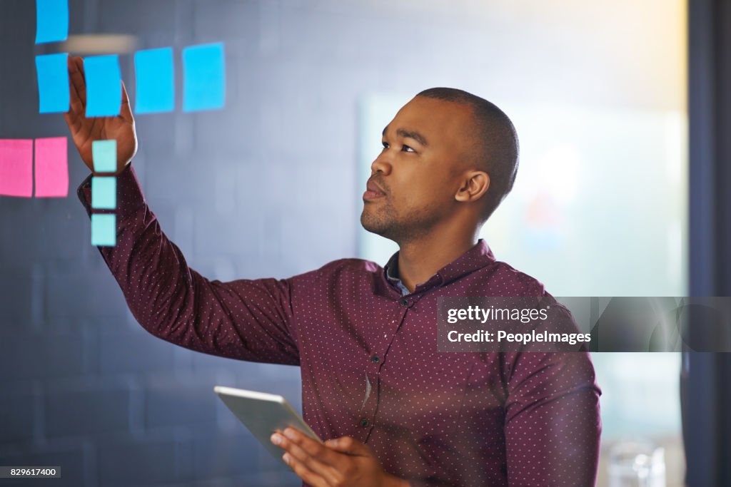 It Is Much More Efficient To Create An Ideas Layout High-Res Stock ...