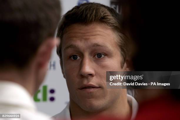 British & Irish Lions' Jonny Wilkinson during the press conference