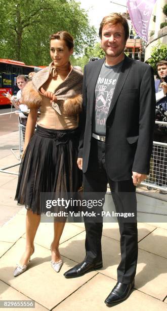 Duran Duran frontman Simon Le Bon and his wife Yasmin.