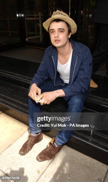 Babyshambles frontman Pete Doherty.