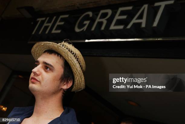 Babyshambles frontman Pete Doherty.