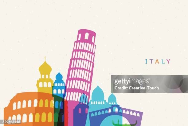 italy - italia stock illustrations