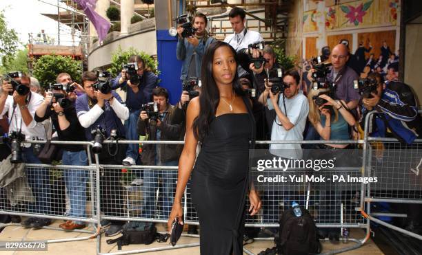 Pregnant singer Jamelia.