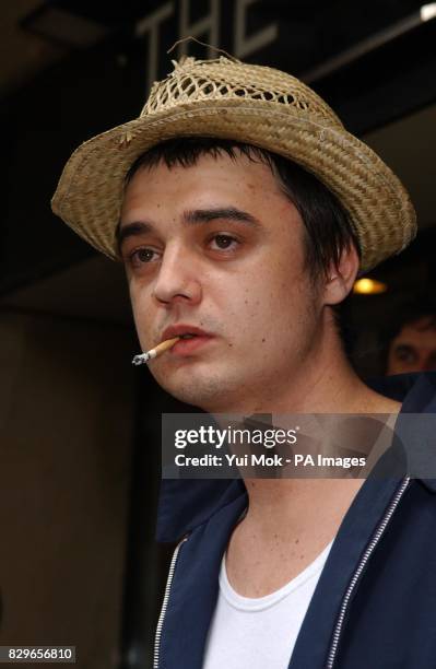 Babyshambles frontman Pete Doherty.