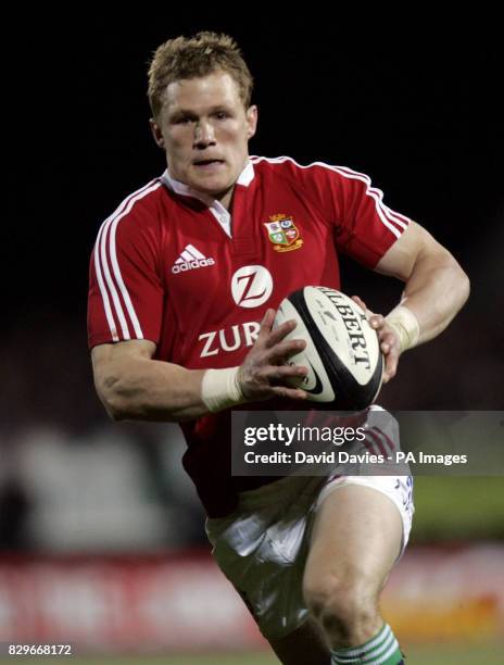 British and Irish Lions' Josh Lewsey.