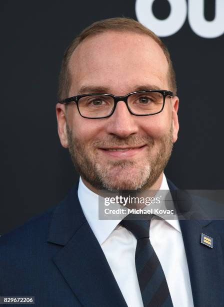 Political strategist Chad Griffin attends OUT Magazine's OUT POWER 50 gala and award presentation presented by Genesis on August 10, 2017 in Los...