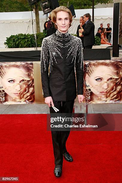 Designer Austin Scarlet attends the season opening event at the Metropolitan Opera House, Lincoln Center on September 22, 2008 in New York City.