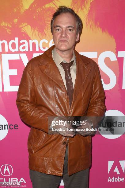 Quentin Tarantino attends the Sundance NEXT FEST Opening Night Honoring Quentin Tarantino at The Theater at The Ace Hotel on August 10, 2017 in Los...