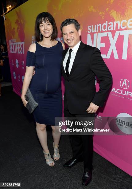 Film editor Fred Raskin and Rebecca Raskind attend Sundance NEXT FEST After Dark at The Theater at The Ace Hotel on August 10, 2017 in Los Angeles,...