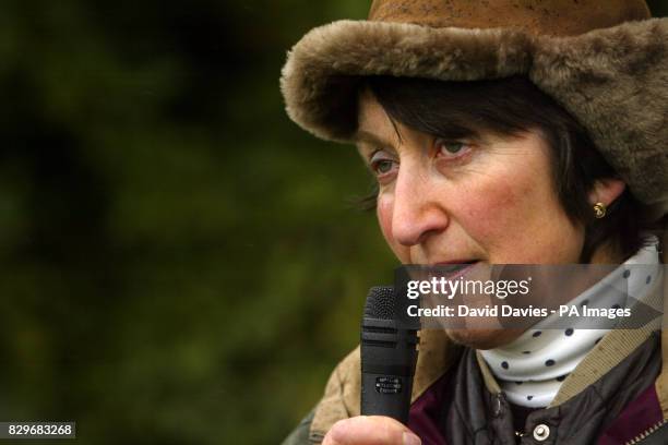 Trainer Henrietta Knight during a photo-call