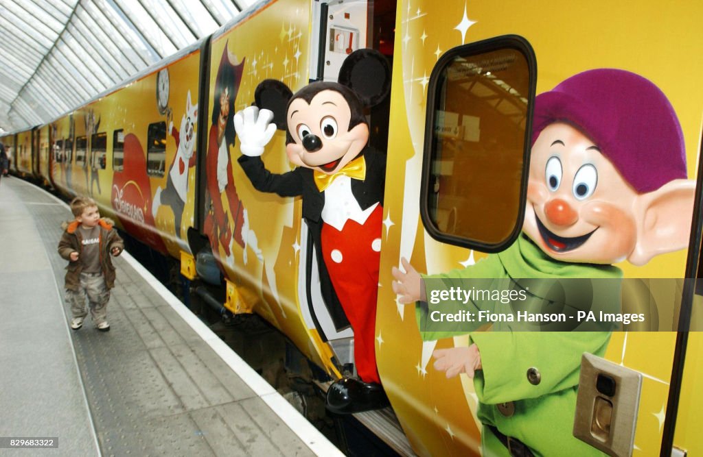 Disney Eurostar train