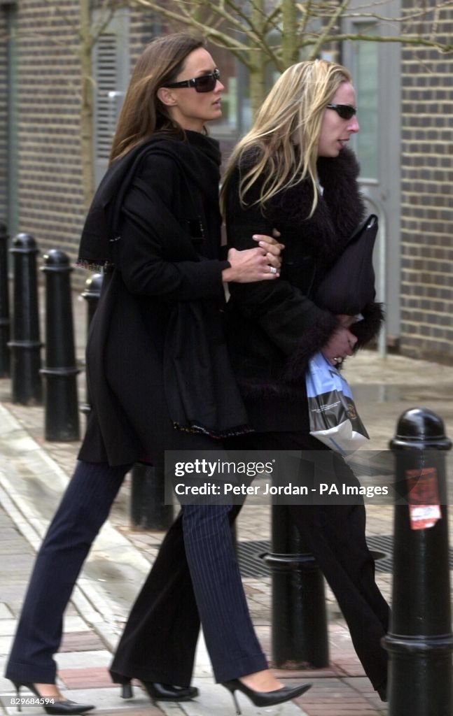 Michelle Ross leaves Kingston magistrates court