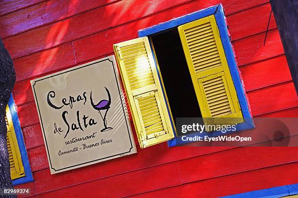 Impressions of La Boca district on January 13, 2008 in Buenos Aires , Argentina. The Republic of Argentina is a former spanish colony and the capital...