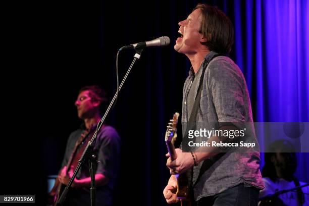 Jonny Lang performs at The Drop: Jonny Lang at The GRAMMY Museum on August 10, 2017 in Los Angeles, California.