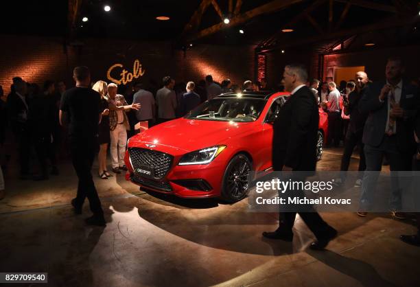 General view of atmosphere at OUT Magazine's OUT POWER 50 gala and award presentation presented by Genesis on August 10, 2017 in Los Angeles,...