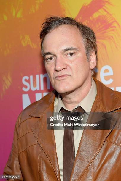 Vanguard Award recipient Quentin Tarantino attends Sundance NEXT FEST After Dark at The Theater at The Ace Hotel on August 10, 2017 in Los Angeles,...