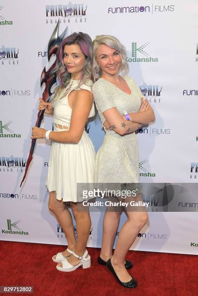 Guests attend the "Fairy Tail: Dragon Cry" Premiere at The Montalban on August 10, 2017 in Hollywood, California.