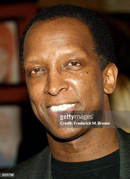Actor Dorian Harewood attends "A Night Sardi's" at the 10th Annual Gala Fundraiser to benefit the Alzheimer's Assoicaition March 6, 2002 in Beverly...