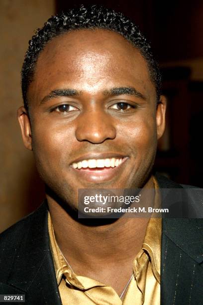 Actor Wayne Brady attends "A Night Sardi's" at the 10th Annual Gala Fundraiser to benefit the Alzheimer's Assoicaition March 6, 2002 in Beverly...