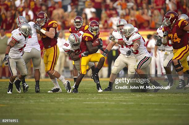 Joe McKnight in action vs Ohio State Donald Washington . Los Angeles, CA 9/13/2008 CREDIT: John W. McDonough