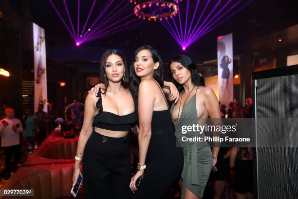 Eman, and Teni Panosian and Angelica Coronado Mikaelian attend Maybelline New York Celebrates First Ever Co-branded Product Collection With Beauty...