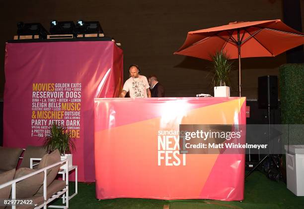 View of the after party during Sundance NEXT FEST After Dark at The Theater at The Ace Hotel on August 10, 2017 in Los Angeles, California.