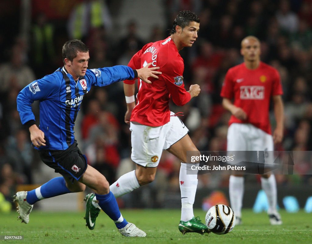 Manchester United v Middlesbrough