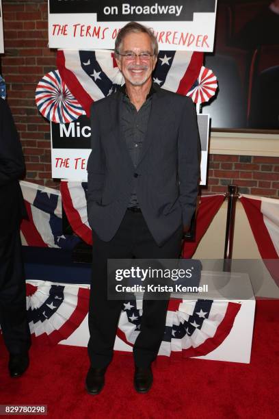 Gary Trudeau attends "The Terms Of My Surrender" Broadway Opening Night - Arrivals & Curtain Callat Belasco Theatre on August 10, 2017 in New York...