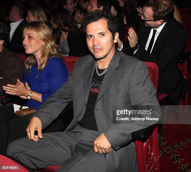 John Leguizamo attends the premiere of "Miracle at St. Anna" at the Ziegfeld Theatre on September 22, 2008 in New York City.