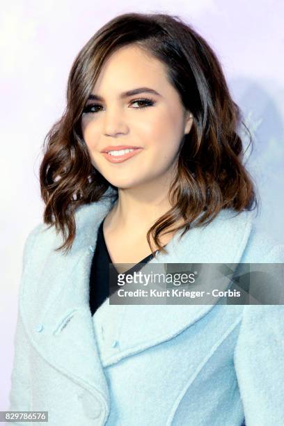 Bailee Madison attends the Hallmark Channel and Hallmark Movies and Mysteries Winter 2016 TCA press tour on January 8, 2016 in Pasadena, California...