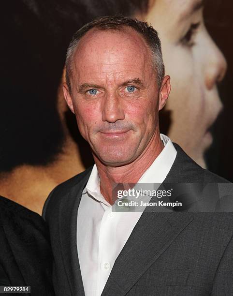 Actor Robert John Burke attends the premiere of "Miracle at St. Anna" at Ziegfeld Theatre on September 22, 2008 in New York City.