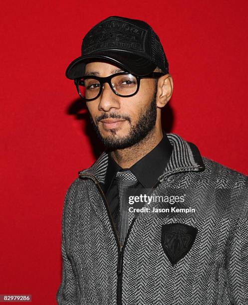 Rapper Swizz Beatz attends the premiere of "Miracle at St. Anna" at Ziegfeld Theatre on September 22, 2008 in New York City.