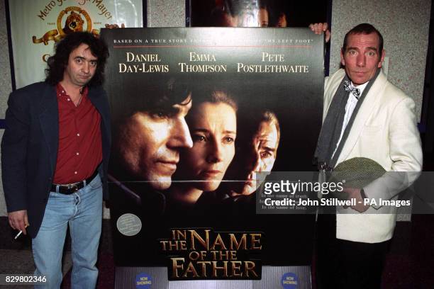 Gerry Conlon , one of the Guildford Four, in London, on the opening of 'In The Name of the Father', a controversial film about the plight of the four...