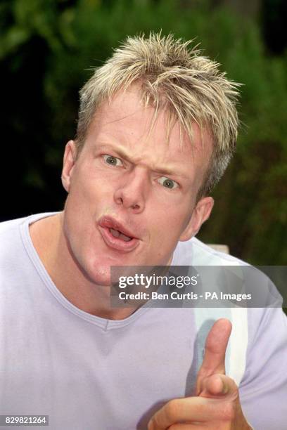 MARK SPEIGHT, PRESENTER OF THE BBC CHILDREN'S TV PROGRAMME 'SMART'.