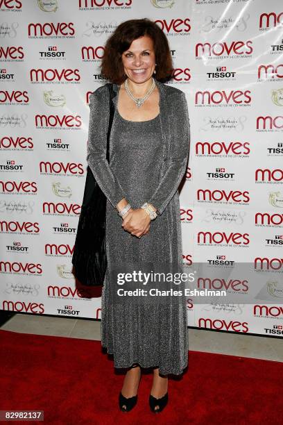 President of the American Civil Liberties Union Nadine Strossen attends the 2008 Moves Power Women event at The Carlton on September 23, 2008 in New...