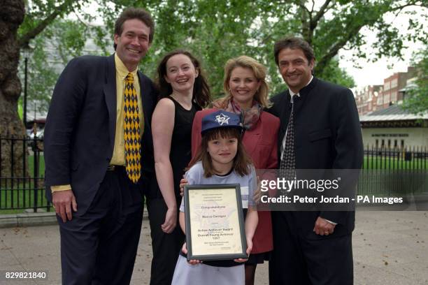Maeve Corrigan from Crossgar, winner of the title 'overall young achiever' in the British Diabetic Association Young Achievers Awards of 1997. Dr...