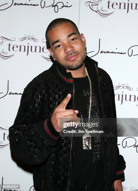 Envy attends Jermaine Dupri's 36th birthday party at Tenjune on September 23, 2008 in New York City.