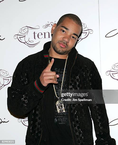 Envy attends Jermaine Dupri's 36th birthday party at Tenjune on September 23, 2008 in New York City.