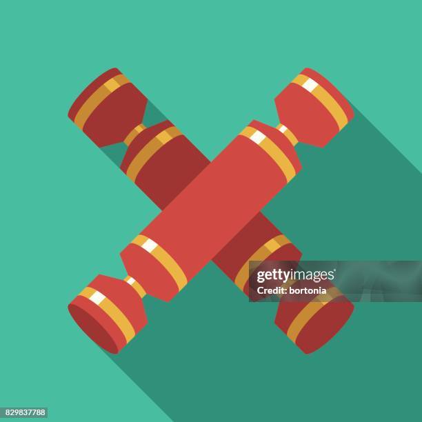 ilustraciones, imágenes clip art, dibujos animados e iconos de stock de icono de diseño plano de navidad: galletas - galletas de navidad