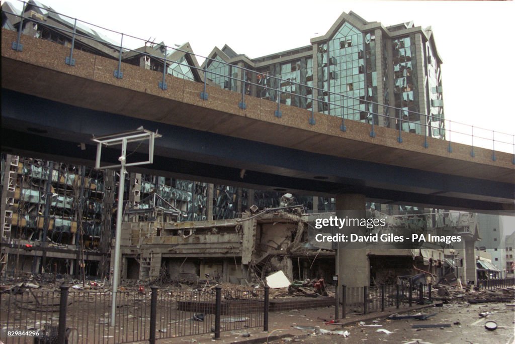 Docklands bomb damage 1