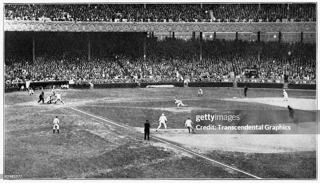 1922 World Series Game One Babe Ruth at Bat