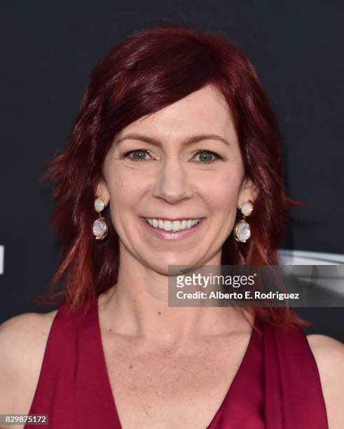 Actress Carrie Preston attends OUT Magazine's Inaugural Power 50 Gala & Awards Presentation at Goya Studios on August 10, 2017 in Los Angeles,...