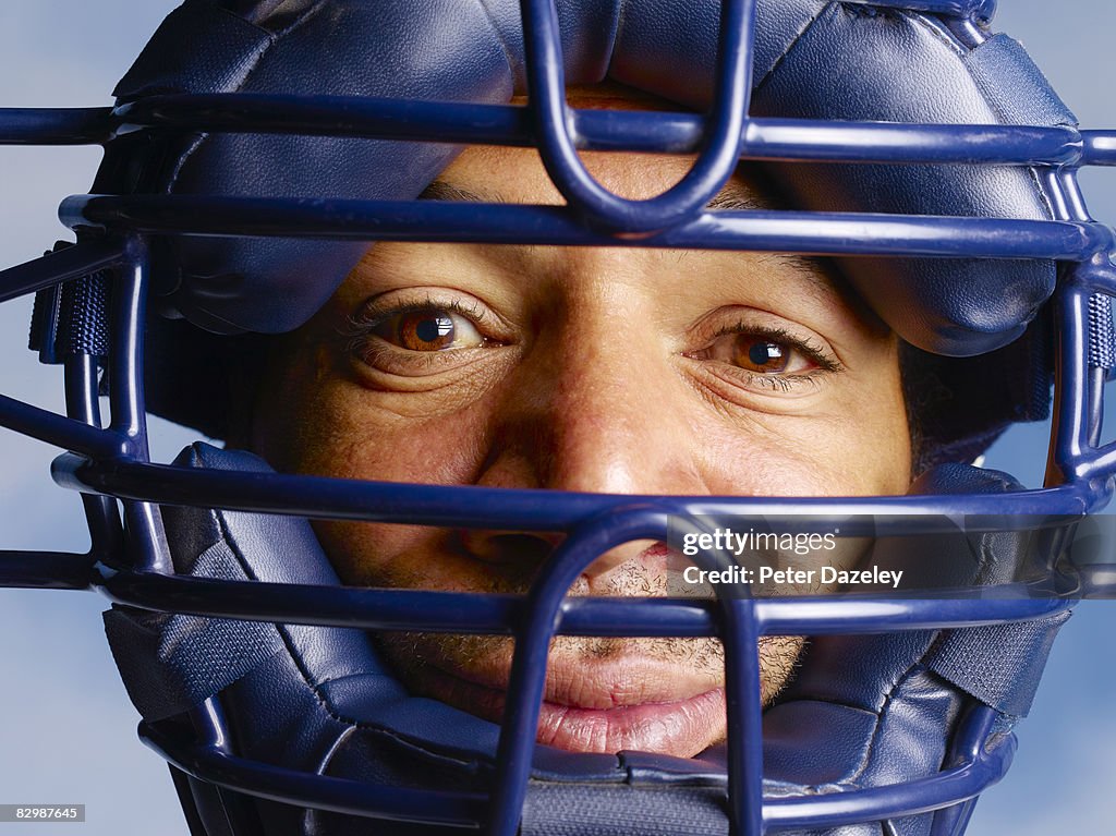 Portrait Of Baseball Player