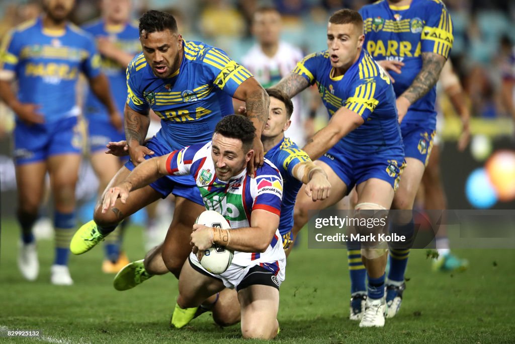 NRL Rd 23 - Eels v Knights