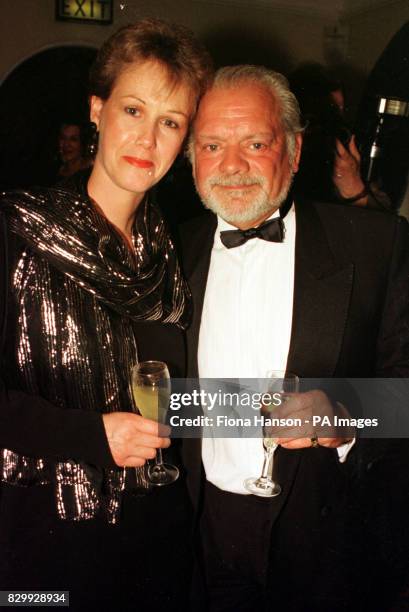 File dated 17/5/97 of Touch Of Frost star David Jason and girlfriend Gill Hinchcliffe. Mr Jason Friday January 12 admitted he has "mixed emotions"...