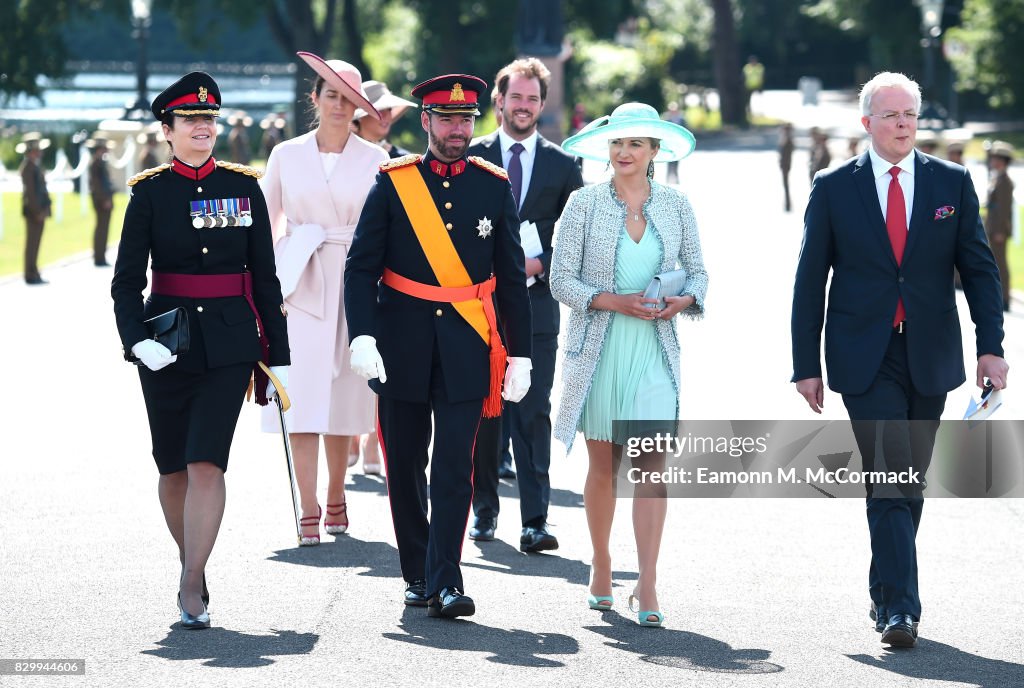 The Sovereign's Parade At Sandhurst