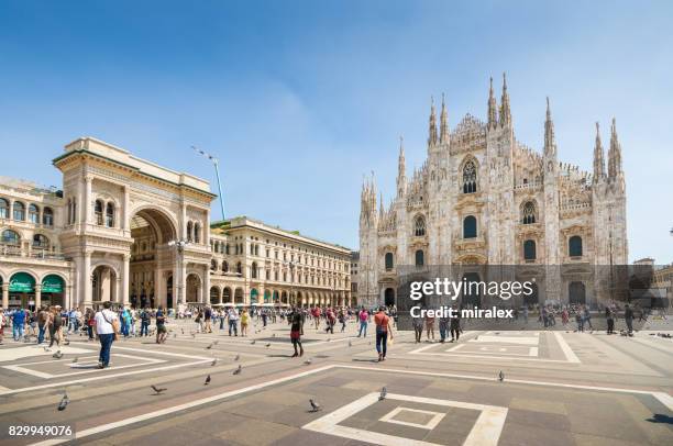 kathedrale duomo di milano-mailand - kathedrale stock-fotos und bilder