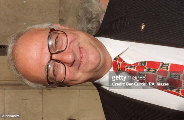 News Huddlines star Roy Hudd attends a memorial service at St Martin's in the Fields church in Trafalgar Square, today , for fellow Water Rat, radio...