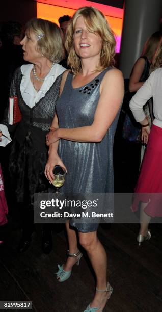 Rachel Johnson attends the book launch party for Kathy Lette's new book 'To Love, Honour and Betray' at the Haymarket Hotel on September 24, 2008 in...